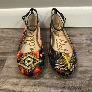 BRAND NEW - Sam Edelman Patterned Ballet Flats